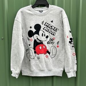Disney Mickey Mouse Scribbles Graphic Sweatshirt Size XS